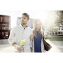 Brita Fill&Go Bottle Filtr Lime Bottiglia per filtrare l'acqua Lime, Trasparente (1016335)