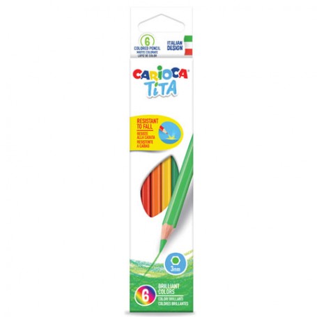 Carioca Tita Maxi pastello colorato Multi 6 pz (42788)
