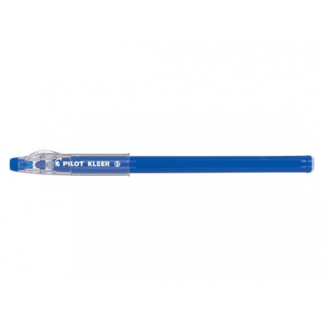 Pilot Kleer Blu Penna a sfera retrattile a clip Fine (006561)