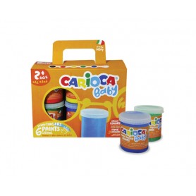 Carioca Finger paint pittura lavabili Multi (KO032)