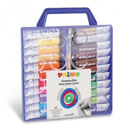 Primo 449T22VA pittura ad acqua Multi 12 ml Tubo 22 pz (449T22VA)