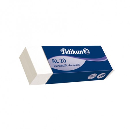 Pelikan 606046 gomma per cancellare Plastica Bianco 20 pz (606046)