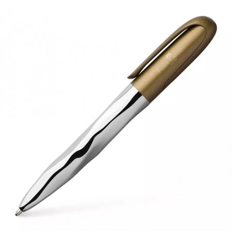 Faber-Castell n'ice Nero Penna a sfera retrattile girevole Extra grassetto 1 pz (149608)