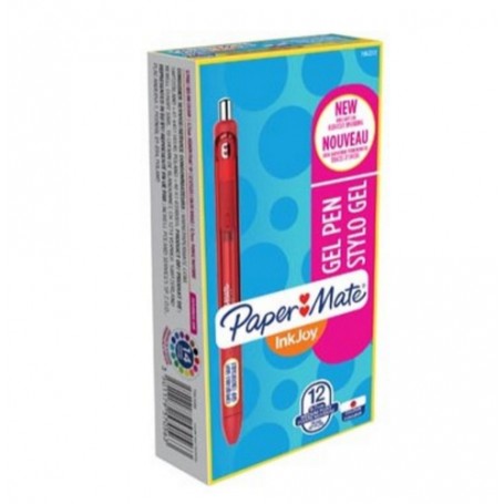 Papermate InkJoy Gel Penna in gel retrattile Rosso 12 pz (1957056)