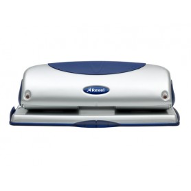 Rexel P425 Precision Perforatore 4 Fori Precision 425 Argento/Blu (2100754)