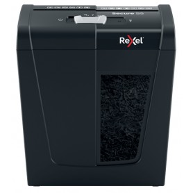 Rexel Secure S5 distruggi documenti Taglio a striscia 70 dB Nero (2020121EU)