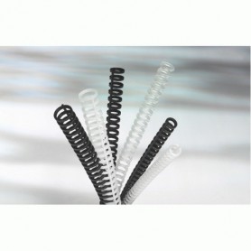 GBC Dorsi ClickBind trasparenti effetto ghiaccio 12 mm (50) (387319E)