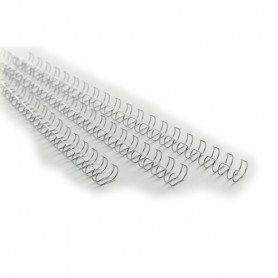 GBC Spirali metalliche MultiBind argento 12 mm (100) (IB161230)