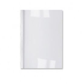 GBC Copertine rilegatura termica LeatherGrain 1,5mm bianche(100) (IB451706)