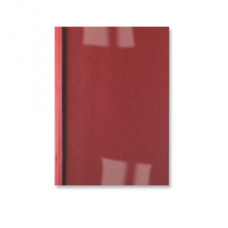 GBC Copertine rilegatura termica LeatherGrain 3 mm rosse (100) (IB451218)