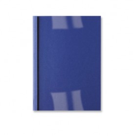GBC Copertine rilegatura termica LeatherGrain 3mm blu royal(100) (IB451010)