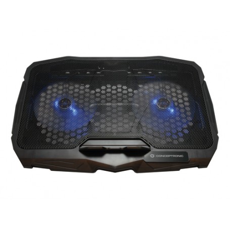 Conceptronic THANA07B base di raffreddamento per notebook 43,2 cm (17") Nero (THANA07B)