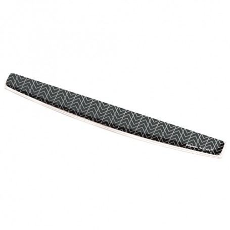 Fellowes 9653601 poggiapolso Gel Nero, Grigio (9653601)