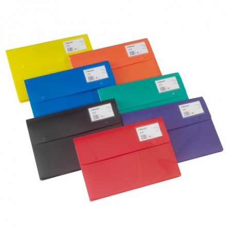 Rexel Buste A4 con Bottoni - Colori Assortiti (14443AS)