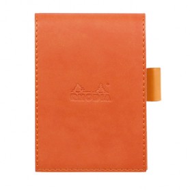 Rhodia Notepad cover + notepad N°11 quaderno per scrivere A7 80 fogli Arancione (118214C)