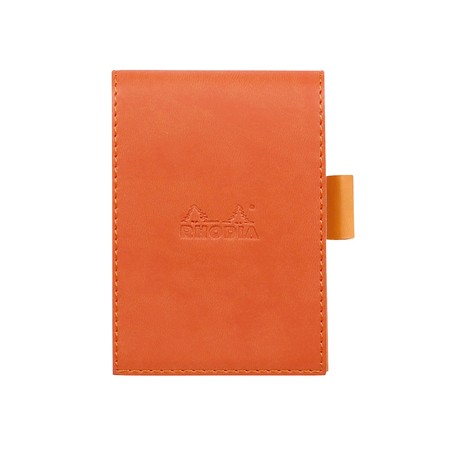 Rhodia Notepad cover + notepad N°11 quaderno per scrivere A7 80 fogli Arancione (118214C)