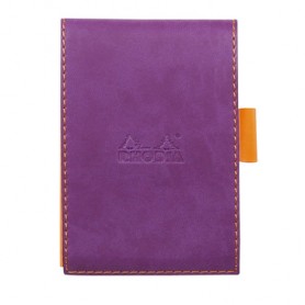Rhodia Notepad cover + notepad N°11 quaderno per scrivere A7 80 fogli Porpora (118210C)