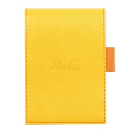 Rhodia Notepad cover + notepad N°11 quaderno per scrivere A7 80 fogli Giallo (118116C)