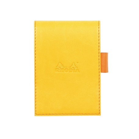 Rhodia Notepad cover + notepad N°11 quaderno per scrivere A7 80 fogli Giallo (118116C)