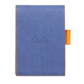 Rhodia Notepad cover + notepad N°11 quaderno per scrivere A7 80 fogli Blu (118108C)