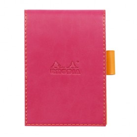 Rhodia Notepad cover + notepad N°11 quaderno per scrivere A7 80 fogli Rosso (118112C)