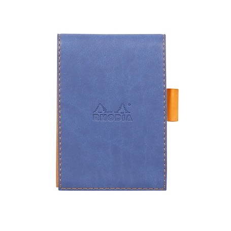 Rhodia Notepad cover + notepad N°11 quaderno per scrivere A7 80 fogli Blu (118208C)