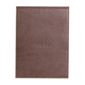 Rhodia Notepad Cover + Notepad N°12 quaderno per scrivere 80 fogli Cioccolato (128103C)
