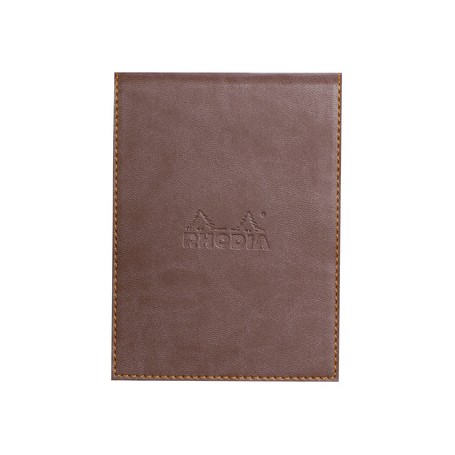 Rhodia Notepad cover + notepad N°12 quaderno per scrivere 80 fogli Cioccolato (128203C)