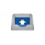 Rubbermaid 2007908 cestino per rifiuti Rettangolare Plastica Grigio (2007908)