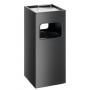 Durable 333101 posacenere da esterno 17 L Nero (3331-01)