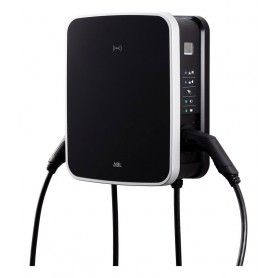 Scatola da muro ABL 3W2264P con 2 cavi di ricarica, tipo 2, 2x 11kW, 32A, trifase, preconfigurata con reev Backend Pro (3W2264P)