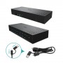 i-tec Universal USB 3.0/USB-C/Thunderbolt, Quattro 4K Display Docking Station + Power Delivery 100W (CAQUATTRODOCKPDPROIT)