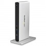 StarTech.com Docking Station Universale per Laptop USB 3.0 per dual-monitor DVI Gigabit Ethernet con adattatori HD (USB3SDOCKDD)