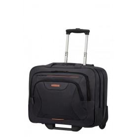 American Tourister At Work borsa per notebook 39,6 cm (15.6") Valigetta ventiquattrore Nero, Arancione (88533-1070)