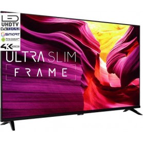 ALL STAR Smart TV 55 Pollici 4K Ultra HD Android TV Televisore LED Wifi - ASSTV554K (ASSTV554K_PROMO)