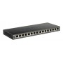 D-Link DGS-1016S switch di rete Non gestito Gigabit Ethernet (10/100/1000) Nero (DGS-1016S)