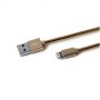 Celly USBLIGHTSNAKEGD cavo Lightning Oro (USBLIGHTSNAKEGD)
