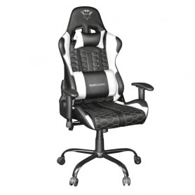 Trust GXT 708W Resto Sedia per gaming universale Nero, Bianco (24434)