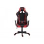 Conceptronic EYOTA04R sedia per videogioco Sedia da gaming per PC Seduta imbottita Nero, Rosso (EYOTA04R)