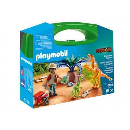 Playmobil Dinos 70108 set di action figure giocattolo (70108)