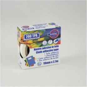EUROCEL 016014194 nastro adesivo da cancelleria 2,7 m Tessuto Bianco 16 pz (016014194A)