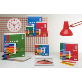 Blasetti Team 15x21cm quaderno per scrivere Multicolore (1004S)