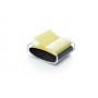 Post-It PRB330 pouch autoadesiva Quadrato Nero, Giallo 90 fogli (63318)