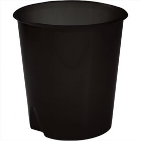 Fellowes E020NE cestino per rifiuti Rotondo Polipropilene (PP) Nero (E020NE)