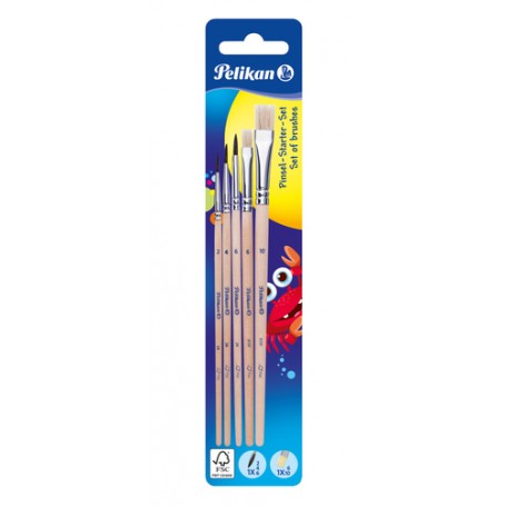 Pelikan 700566 pennello d'artista 5 pz (700566)