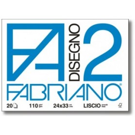 Fabriano Disegno 2 110 g/m² 10 fogli (04004105)