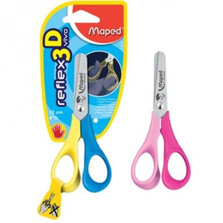 Maped Forbici Blu, Rosa, Giallo (472510)