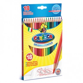 Carioca Hexagonal pastello colorato Multi 18 pz (41865)