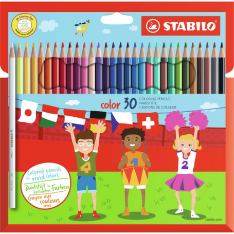 STABILO 1930/77-01 pastello colorato Multi 30 pz (1930/77-01)