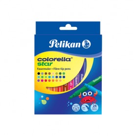 Pelikan Colorella Star C302 marcatore Fine Multicolore 24 pz (814522)